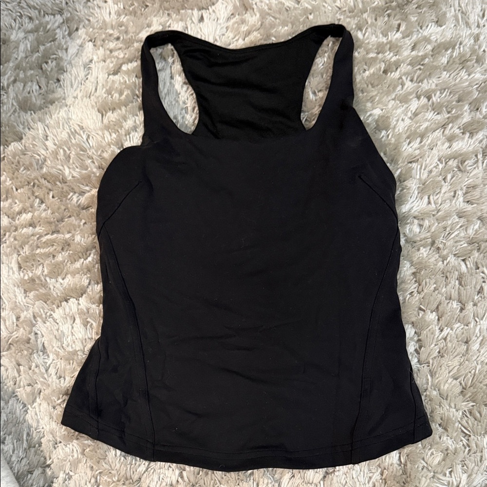 Black Racerback Women's Tank Top